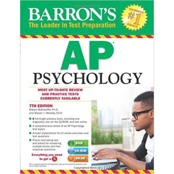Barron's AP Psychology [With CDROM] 英文原版 [平装] pdf epub mobi 电子书 下载