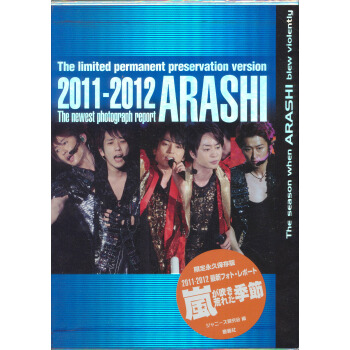 限定永久保存版　嵐が吹き荒れた季節 ARASHI 岚 写真集 日文原版 pdf epub mobi 下载