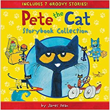 Pete the Cat Storybook Collection 7 Groovy Stor 英文原版 [精装] [04--08] pdf epub mobi 电子书 下载