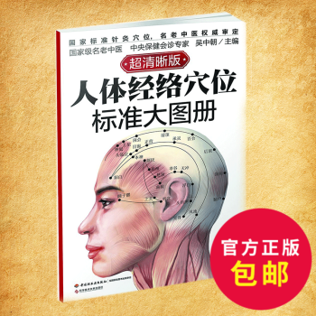 人体经络穴位标准大图册 一本人体经络穴位地图 准确定位 易学速查 人体经络穴位图解书 pdf epub mobi 电子书 下载