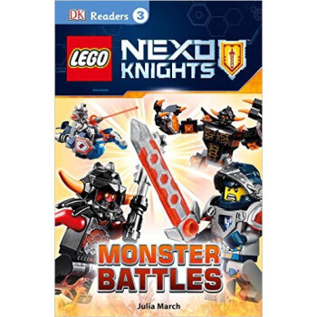 DK Readers L3: LEGO NEXO KNIGHTS: Monster Battles 英文原版 [平装] [08--12] pdf epub mobi 电子书 下载