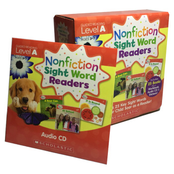 Nonfiction Sight Word Readers Level A 關鍵詞書附CD pdf epub mobi 電子書 下載