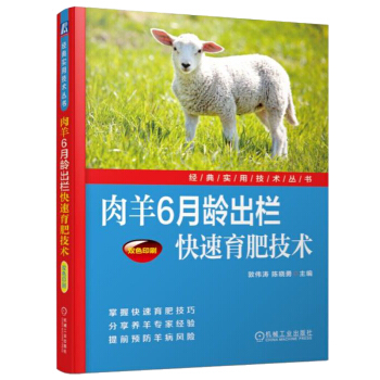 肉羊6月齡齣欄快速育肥技術 養羊技術大全書籍 養病診斷治療預防防治技術書籍 pdf epub mobi 電子書 下載