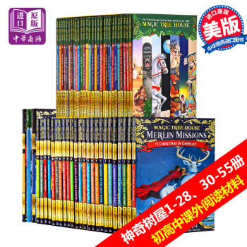 【中商原版】神奇樹屋1-28 30-55進口英文原版繪本 Magic Tree House盒裝章節書 pdf epub mobi 電子書 下載