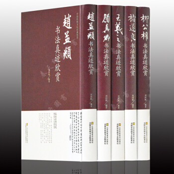 赵孟頫颜真卿王羲之褚遂良柳公权书法真迹欣赏 全5册 名家作品集碑帖字帖玄秘塔碑多宝塔碑等 pdf epub mobi 电子书 下载
