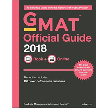 GMAT Official Guide 2018: Book + Online pdf epub mobi 電子書 下載