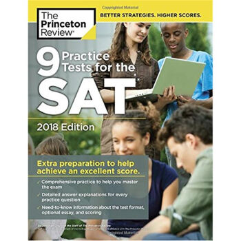 9 Practice Tests for the SAT, 2018 Editi pdf epub mobi 電子書 下載