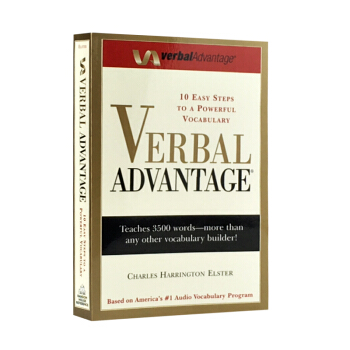 英文原版 Verbal Advantage 高级词汇单词书 词汇学习 英文版工具书 英语