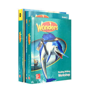 2017新版 美國加州教材 套裝(4本) 二年級 Reading Wonders Gr