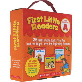 英文原版 First Little Readers A 25册小读者系列家长阅读指导