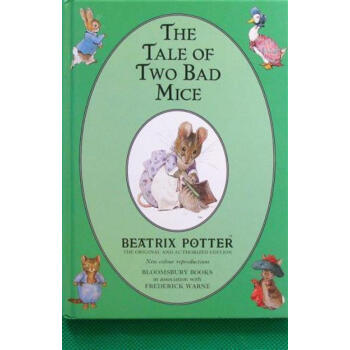The Tale of Two Bad Mice 兩隻壞老鼠的故事原版進口外文兒童繪本