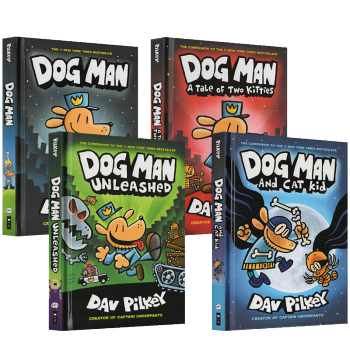 Dog Man The Epic Collection神探狗4冊內褲超人作者 英文原版全彩漫畫橋梁書 pdf epub mobi 電子書 下載