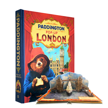 英文原版 Paddington Pop Up London帕丁頓熊倫敦地理 電影2 立體書