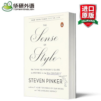 華研原版 寫作風格的意識 英文原版 The Sense of Style 英語寫作指南 史 pdf epub mobi 電子書 下載
