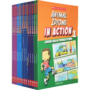 Scholastic In Action Idioms 14册 画里画外漫画轻松学英语口语 pdf epub mobi 电子书 下载