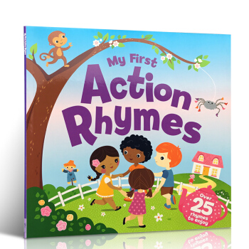 英文原版 Action Rhymes 動作童謠 趣味繪本 0-3-6歲讀物 pdf epub mobi 電子書 下載