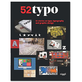 52 Typo 52例字體設計排版和平麵字型設計書籍 pdf epub mobi 電子書 下載