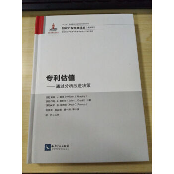 正版 知识产权经典译丛“十三五”国家重点出版物出版规划项目 （第4辑）——专利估值：通过 pdf epub mobi 电子书 下载