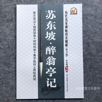苏轼醉翁亭记楷书教程书法毛笔字帖正版字帖楷书书法入门苏东坡楷书 pdf epub mobi 电子书 下载