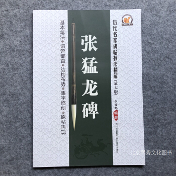 历代名家碑帖技法精解 张猛龙碑 基本笔法 偏旁部首 结构布势楷书教程书法毛笔字帖技法精解 pdf epub mobi 电子书 下载