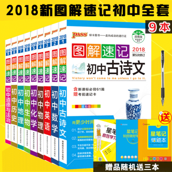 图解速记初中全套全彩版图解速记初中英语语法语文古诗文数学地理思想品德政治历史物理化学生物 pdf epub mobi 电子书 下载