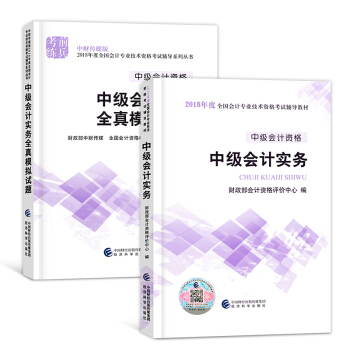 中级会计职称考试教材 2018 中级会计全套 实务（教材+精讲精练）2本 pdf epub mobi 电子书 下载
