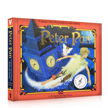 英文原版 Peter Pan Sound Book 小飛俠彼得·潘 趣味發聲立體書 pdf epub mobi 電子書 下載