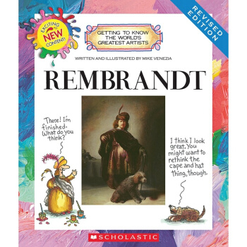 我需要知道的伟大艺术家系列 伦勃朗 英文原版 Rembrandt 画家知识科普 pdf epub mobi 电子书 下载
