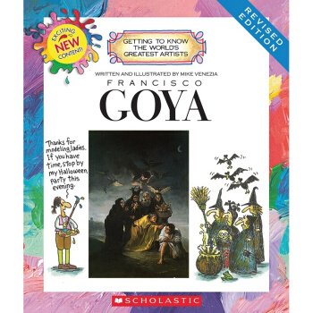 我需要知道的伟大艺术家系列 戈雅 英文原版 Francisco Goya 画家知识科普 pdf epub mobi 电子书 下载