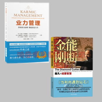 正版 能斷金剛:《當和尚遇到鑽石》十周年增訂版+業力管理(新版):《能斷金剛》續篇【共2冊