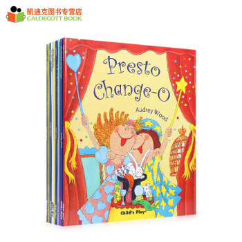 點讀版廖彩杏書單韻文大師9冊 Audrey Wood 平裝英文原版繪本不含毛毛蟲點讀筆# pdf epub mobi 電子書 下載