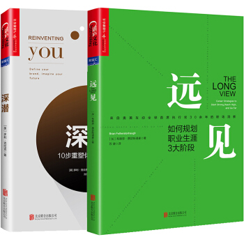 包邮 湛庐文化个人突破系列共2册：远见+深潜 管理书籍 经典著作 市场营销图书 pdf epub mobi 电子书 下载