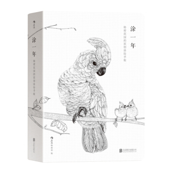 包邮 涂一年 秘密花园的原创图绘手帐 创意水彩彩铅蜡笔自我疗愈 减压静心涂鸦涂色记事手账 pdf epub mobi 电子书 下载