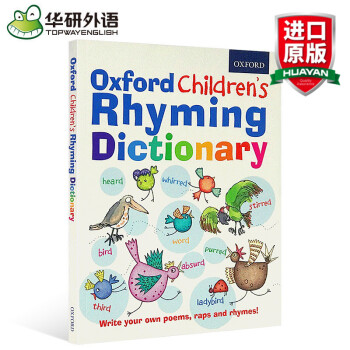 英文原版 牛津英英词典 儿童英语韵律字典 Oxford Childrens 进口