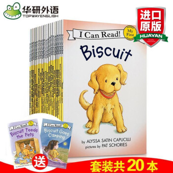 biscuit係列 英文原版 小餅乾狗係列20本全套 英文兒童繪本 I Can Read一階段 pdf epub mobi 電子書 下載