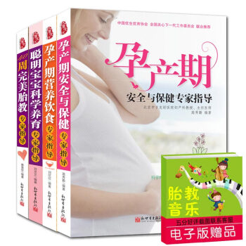 懷孕書籍大全4冊 備孕孕婦食譜坐月子餐孕期書籍 懷孕聖經40周完美方案孕産婦百科寶寶養育兒 pdf epub mobi 電子書 下載