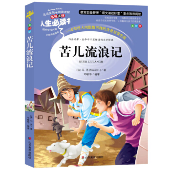 苦兒流浪記青少版 小學生課外書3-6年級新課標小學語文閱讀叢書三四五六年級課外書必讀世界經典文學名著