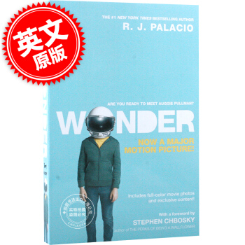 [预售]奇迹男孩 英文原版 Wonder Movie Tie-In Edition 青春励志小说 pdf epub mobi 电子书 下载