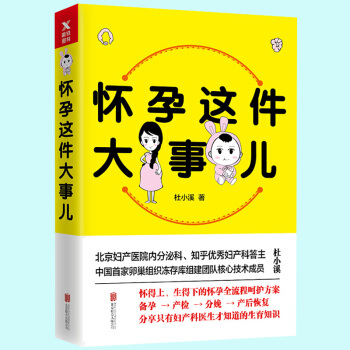 怀孕这件大事儿 杜小溪著 孕前准备书籍 分享只有妇产科医生才知道的生育知识 正版书籍 pdf epub mobi 电子书 下载