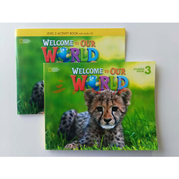 原版幼少儿英语教材 Welcome To Our World 1/2/3册 学生包 第三册学生包 pdf epub mobi 电子书 下载