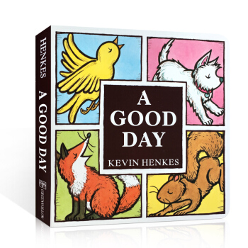 英文原版 A Good Day Board Book 美好的一天 纽约时报畅销书 儿童纸板书