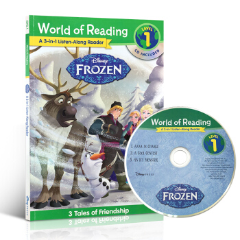 英文原版Frozen 3 Tales of Friendship 冰雪奇缘3个故事 迪士尼 pdf epub mobi 电子书 下载