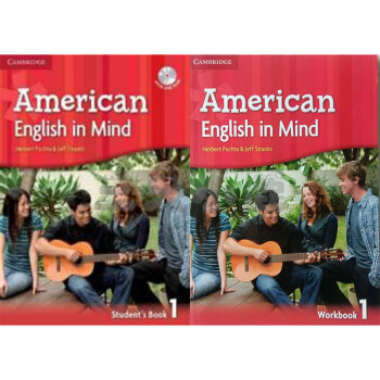 剑桥出版American English in mind s/1/2/3/4级 学生包 一级 课本 pdf epub mobi 电子书 下载