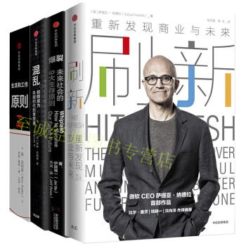 預售 【套裝全4冊】刷新:重新發現商業與未來+爆裂+原則+混亂 如何成為失控時代的掌控者