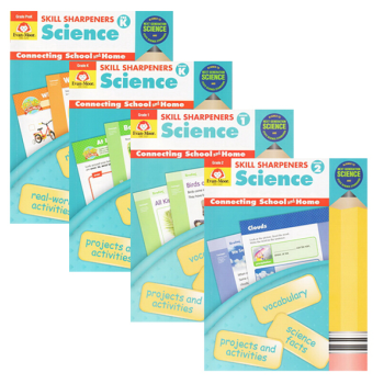 英文原版美国加州科学Skill Sharpeners Science PreK K 1 2低年级4册 低年级4册 英文原版 Evan Moor pdf epub mobi 电子书 下载