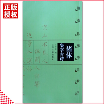 正版褚遂良雁塔聖教序褚體集字古詩楷書法帖書法作品集毛筆字帖簡體旁注米字格褚遂 pdf epub mobi 電子書 下載