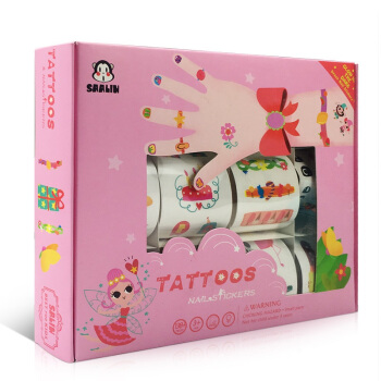 漂亮女孩 纹身贴、指甲贴 【无毒 环保】 莎林礼盒装 儿童纹身贴 Tattoos - pdf epub mobi 电子书 下载