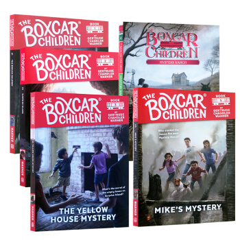 英文原版 棚车少年The Boxcar Children 1-5册 笑对挫折的探险故事