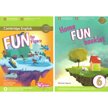 英文原版練習冊 Fun for Flyers 第4版 劍橋小學英語課外補充練習材料 YLE劍橋認證 5-6年級 英文原版 pdf epub mobi 電子書 下載