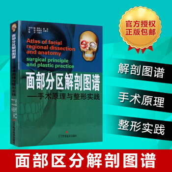 正版包邮 面部分区解剖图谱：手术原理与整形实践 精装 王海平 著 医学美容韩国美容整形书 pdf epub mobi 电子书 下载